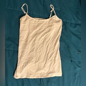 white tank top